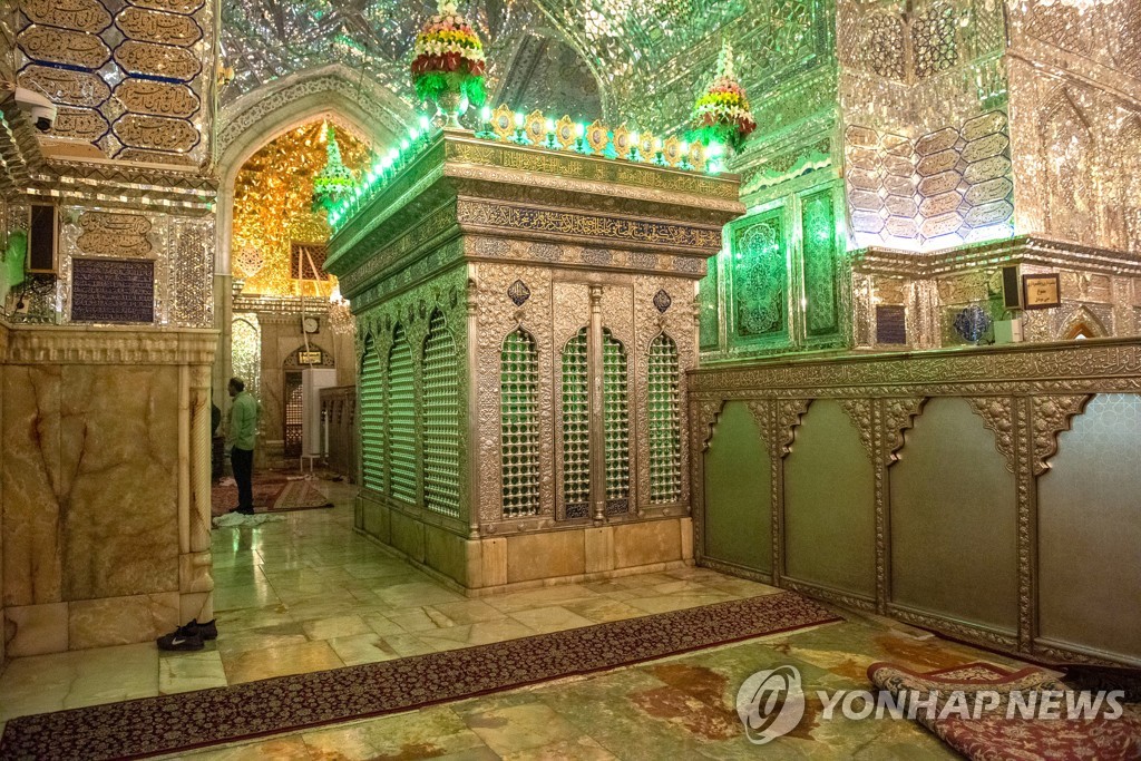 이란 대통령 "반정부 시위 혼란 때문에 성지 테러 일어나"