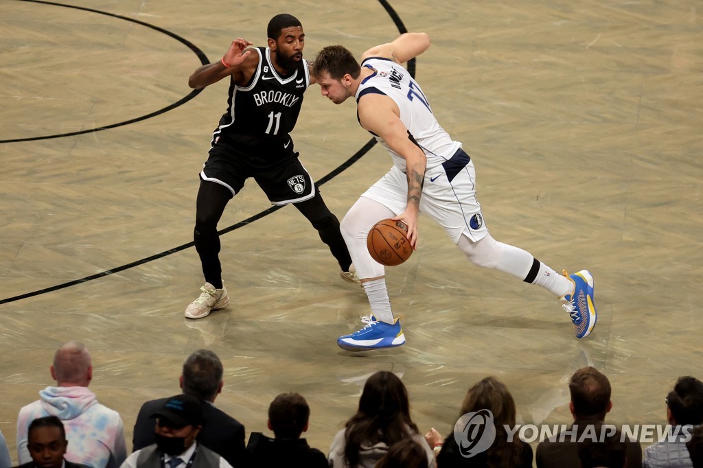 '41점·트리플더블' 돈치치 앞세운 NBA 댈러스, 브루클린 제압