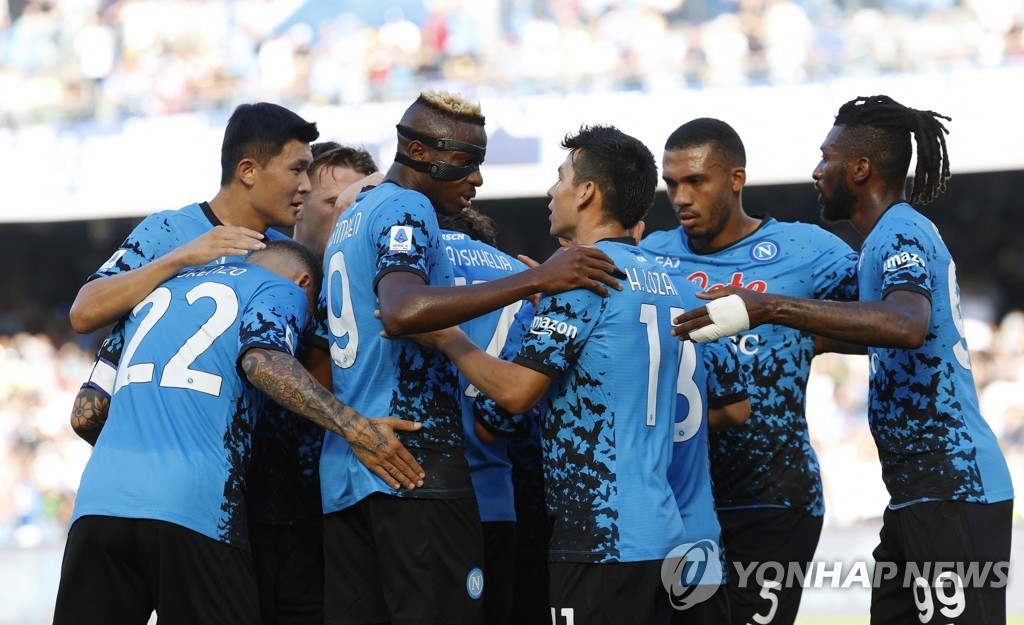 '김민재 풀타임' 나폴리, 사수올로 4-0 대파…공식전 13연승