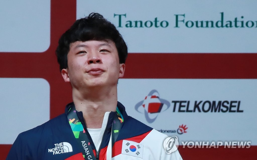 [전국체전] 장연학, 역도 남자 96㎏급 인상 한국新 세우며 3관왕