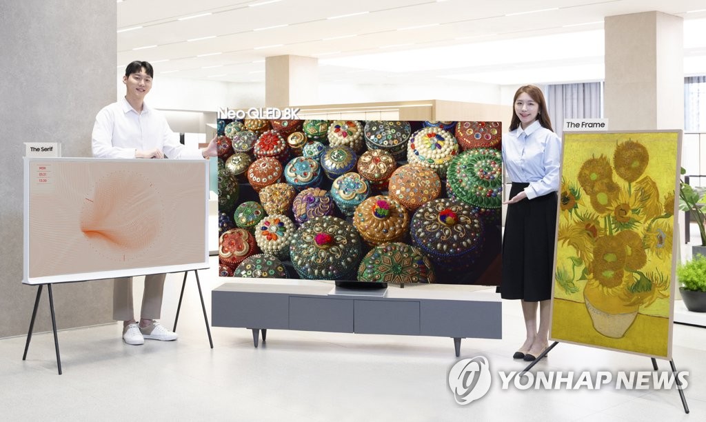 World Cup, year-end special aim...  Samsung and LG premium TVs 'win-win'