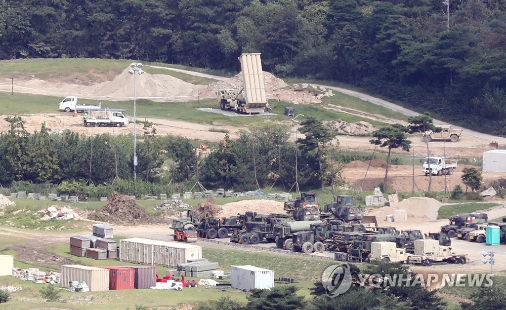 사드 새 레이더 등 오산기지서 대기…"업그레이드 장비"