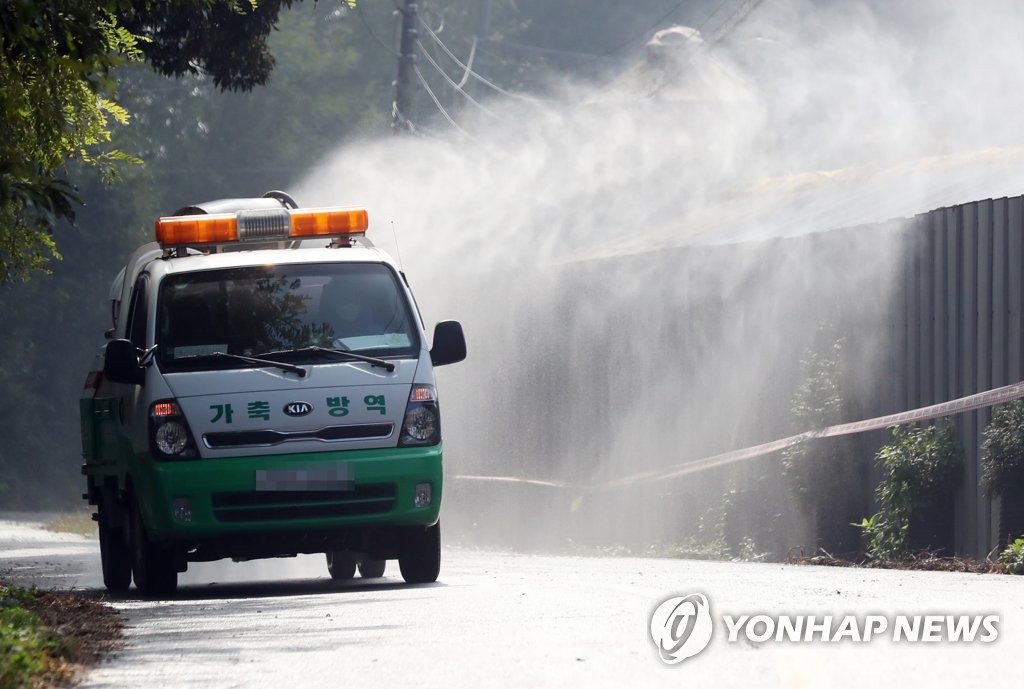 아프리카돼지열병 발생한 경기북부 오염조사 실시