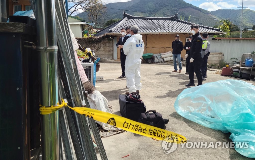 무주 일가족 가스중독…경찰 "보일러 연통 벌어짐 확인"