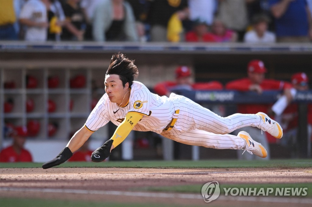 김하성 짜릿하고 강렬했던 가을…11월 MLB 올스타로 '금의환향'