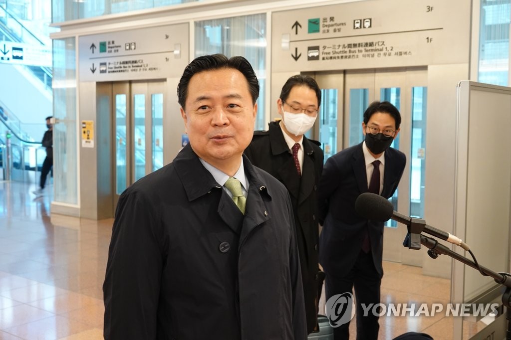 조현동 외교차관 "한일정상회담 아직 미정…다자회의 계기 가능"(종합)