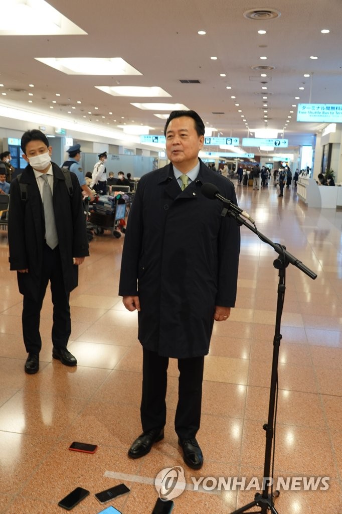 조현동 외교차관 "한일정상회담 아직 미정…다자회의 계기 가능"(종합)