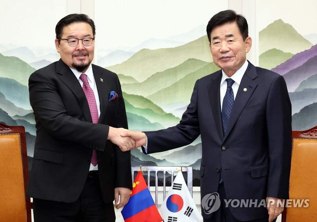 김의장, 몽골 국회의장과 회담…부산엑스포 조기 지지 등 당부