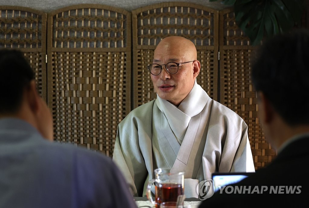 총무원장 진우스님 "문화재 보호전승 비용 국가가 보전해야"