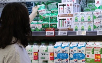 남양유업, 4주 연속 우유시장 '톱3' 자리에서 밀렸다 [한경-캐시카우 이주의 인기 상품]