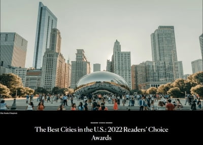 시카고, 세계 여행객이 꼽은 美 최고 대도시 6년 연속 1위