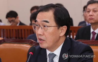 검찰, '블랙리스트 의혹' 조명균 前통일부 장관 소환조사