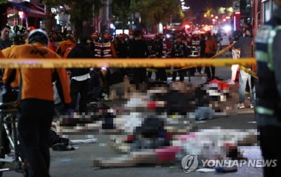 악몽된 이태원 핼러윈…"넘어진 사람이 겹겹이 쌓였다"(종합)