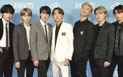 BTS, 5년 연속 'AMA' 수상…'페이보릿 팝 듀오/그룹' 영예