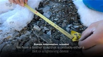 빙하 녹으면서 수천년 전 유물 발견…"너무 빨리 녹아 훼손 우려도"