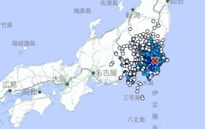日 수도권서 규모 5.0 지진…도쿄서도 '흔들림' 감지