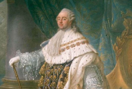 프랑스 왕이자 앙투아네트의 남편, 루이 14세의 현손(손자의 손자), 루이 15세의 손자였던 루이 16세. 성격은 좋았지만 서투른 대인관계, 우유부단한 성향, 불운 등이 어우러져 비극적인 최후를 맞았다.
