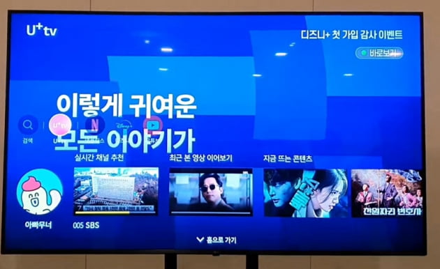 "OTT, 경쟁 대신 한 플랫폼에 품는다" LG유플러스 IPTV 전면 개편