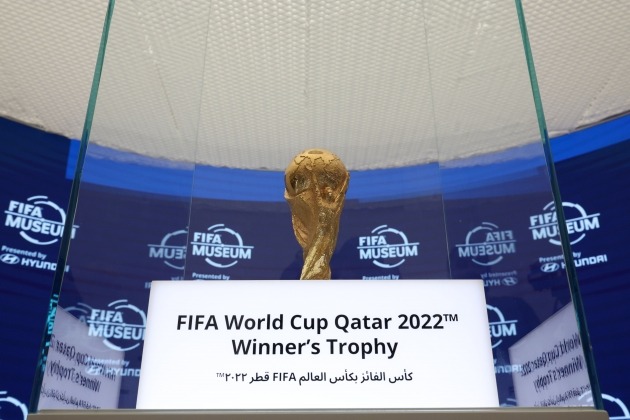 2022 카타르 월드컵 우승트로피. 사진=뉴스1