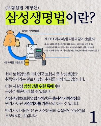 주식카페서 ‘삼성생명법’ 홍보한 박용진…네티즌 “잘 되는 회사 냅두라”