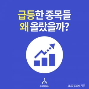 오후장 급등주 PICK 5 - 금양, 영풍, YTN...