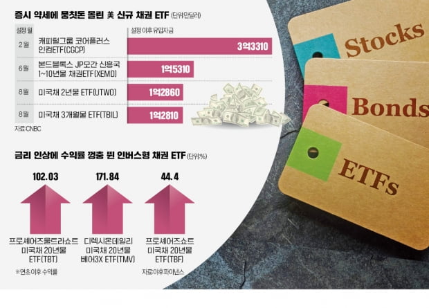 "내년부터 금리 상승세 완화 기대"…채권형 ETF에 뭉칫돈