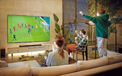 LG전자 "프리미엄·초대형 TV로 박진감 넘치는 월드컵을"