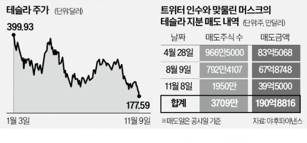 '머스크의 트위터' 골치…뒤로 가는 테슬라