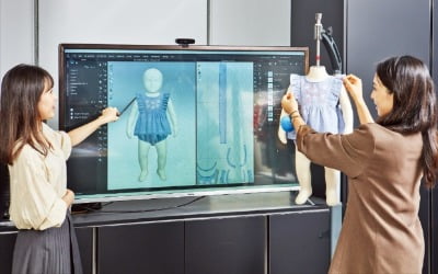 한세실업, 패션에 IT 접목…3D로 원단 폐기 최소화, 샘플 착용·포즈·사이즈에 아바타 활용