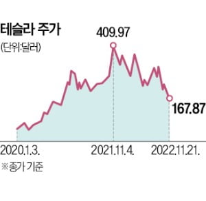 테슬라가 어쩌다가…"100달러까지 추락할 수도"