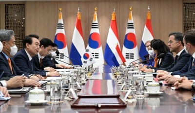 한-네덜란드 정상회담 개최…尹 "반도체 등 핵심 파트너"