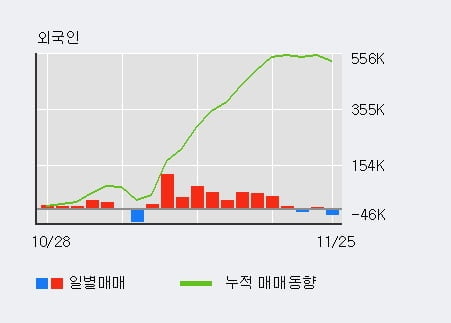 '씨에스윈드' 52주 신고가 경신, 외국인 7일 연속 순매수(41.2만주)