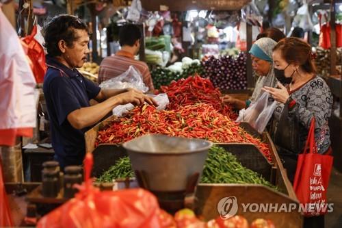 인니 물가상승률 벌써 정점?…9월보다 낮아져