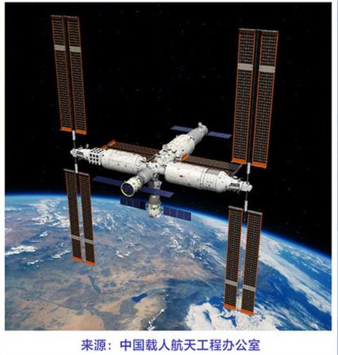 중국 우주정거장 마무리 단계…'T자'형 구조 완성
