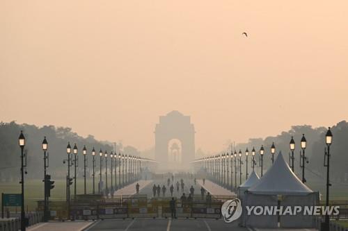 印뉴델리 최악 대기오염 시즌 시작…기준 10∼20배 초미세먼지