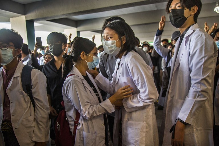 미얀마 쿠데타 군부, 이번엔 저항운동 가담 의사 대거 면허정지