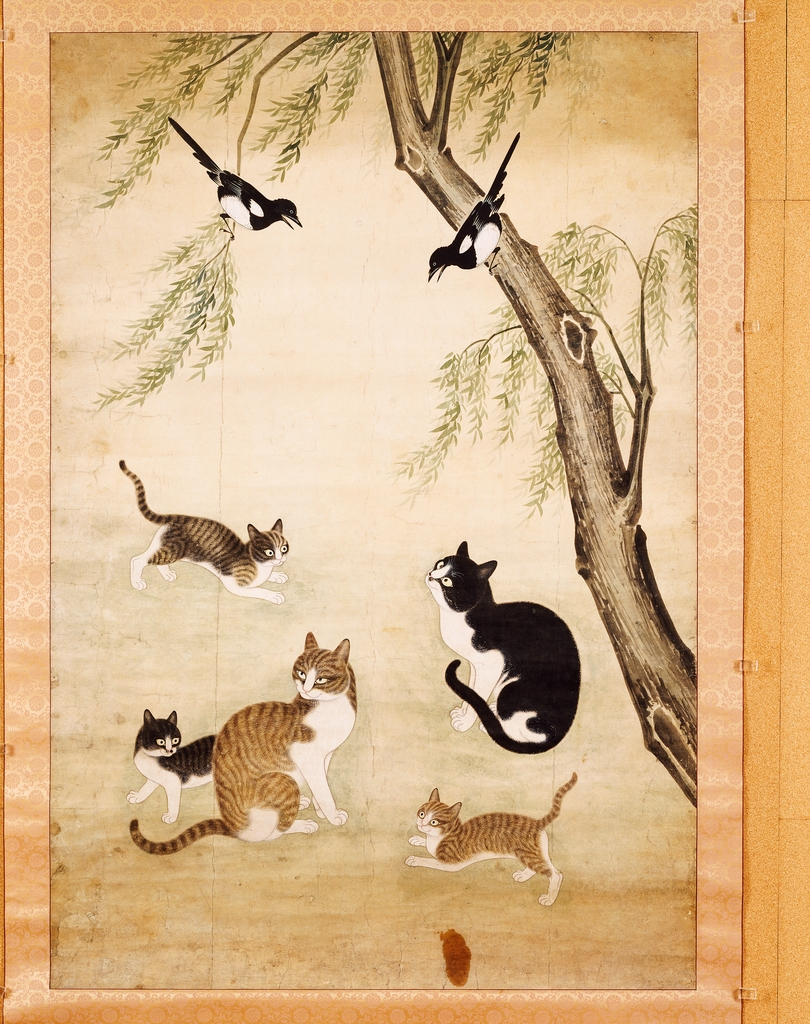옛 그림 속 고양이·고슴도치의 의미는…일상에서 찾는 '행복'