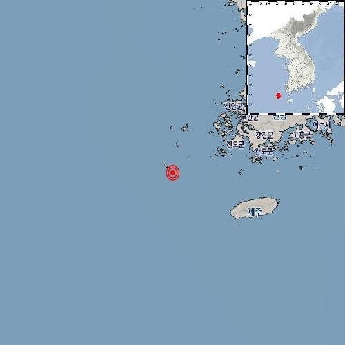 기상청 "흑산도 남남서쪽 바다서 규모 3.3 지진…피해 없을 듯"