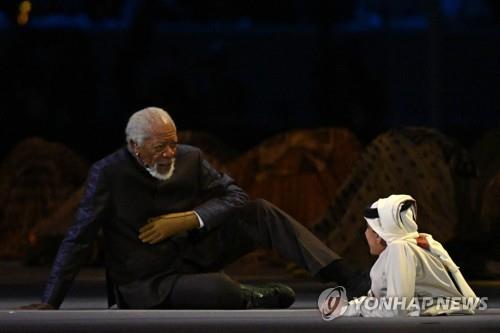 [월드컵] "만델라역 했으면서…" 모건 프리먼 개막식 홍보 역풍