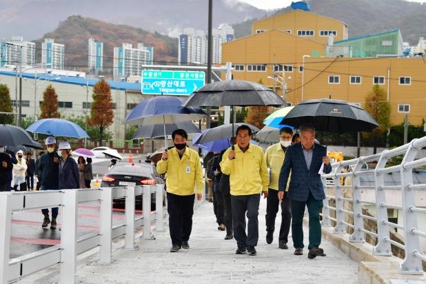 양산산업단지∼시가지 연결 '양산2교' 30일 개통