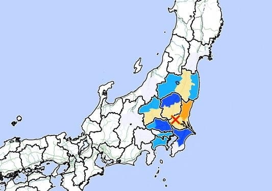 日 이바라키에 규모 5.0 지진…신칸센 일시 중단