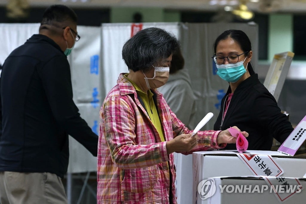 대만 지방선거 야당 승리…타이베이 시장에 장제스 증손자