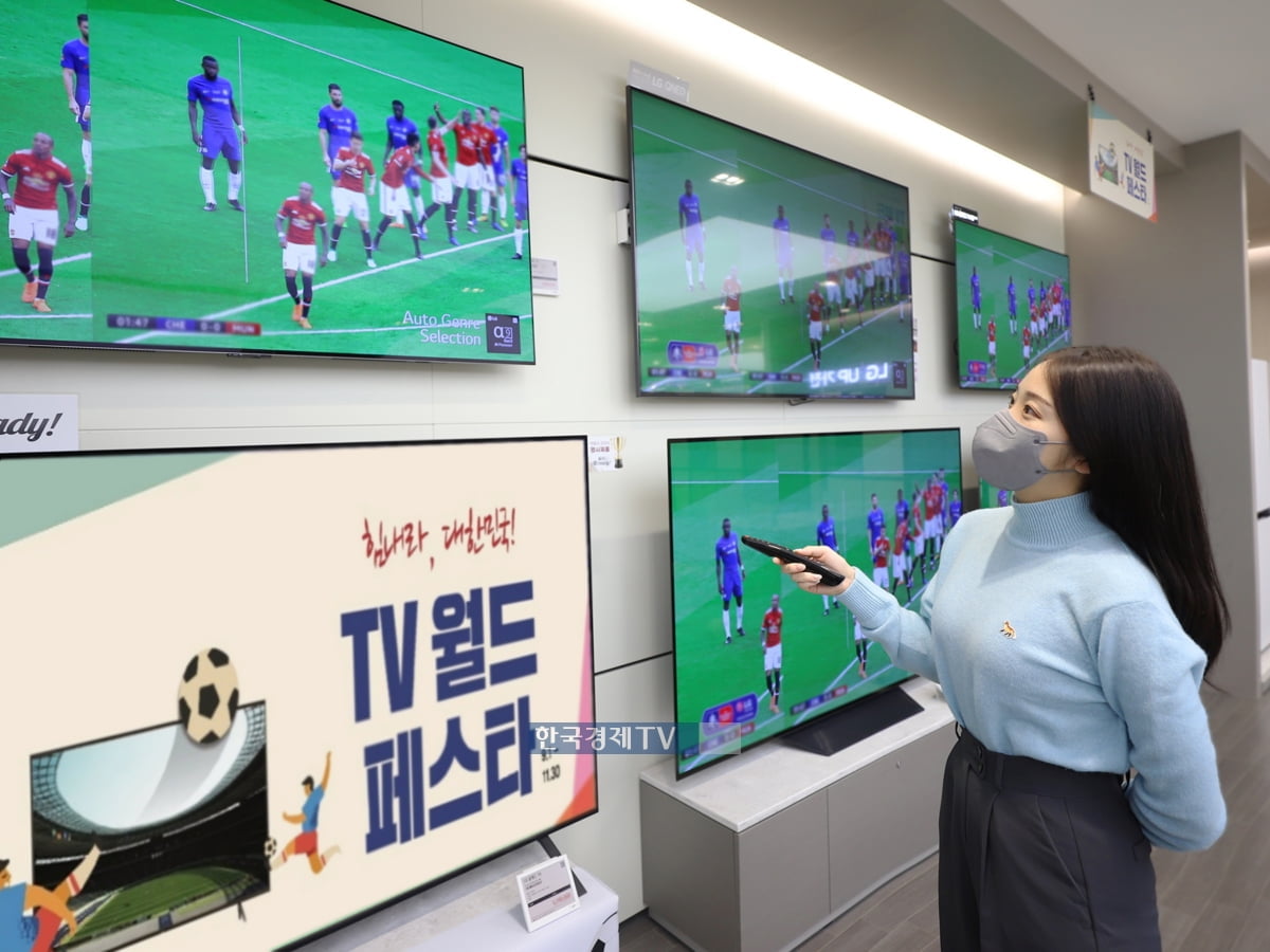 롯데하이마트 "월드컵 시즌 TV 매출 35% 증가"