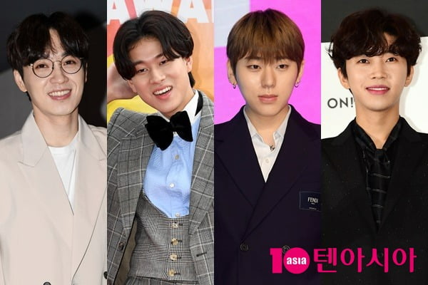 SG워너비 이석훈, 이무진, 지코, 임영웅 /사진=텐아시아 DB