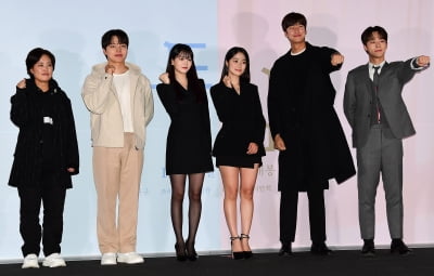 [TEN 포토] 영화 '동감' 주역들 힘찬 파이팅