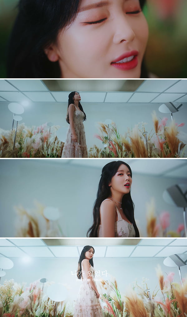 홍진영, 자기애 대단하네…'니가 있었다' MV로 얼굴+보컬 자랑