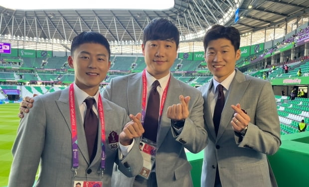 이승우, 배성재, 박지성./사진=SBS