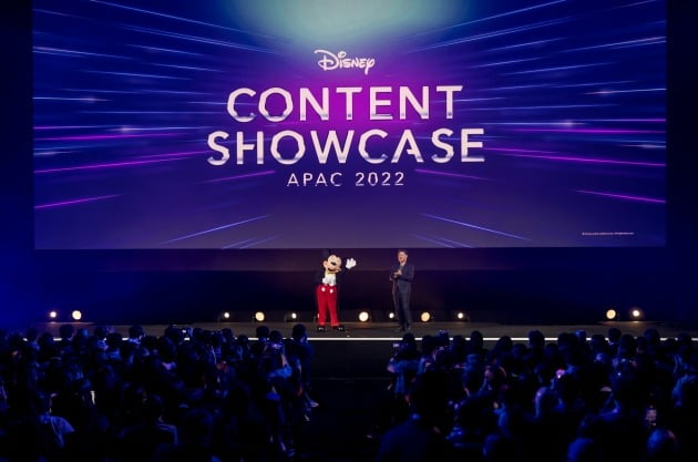 ‘디즈니 콘텐츠 쇼케이스 2022’가 11월 30일 싱가포르 마리나베이샌즈 컨벤션 센터에서 이 열렸다. / 사진제공=디즈니