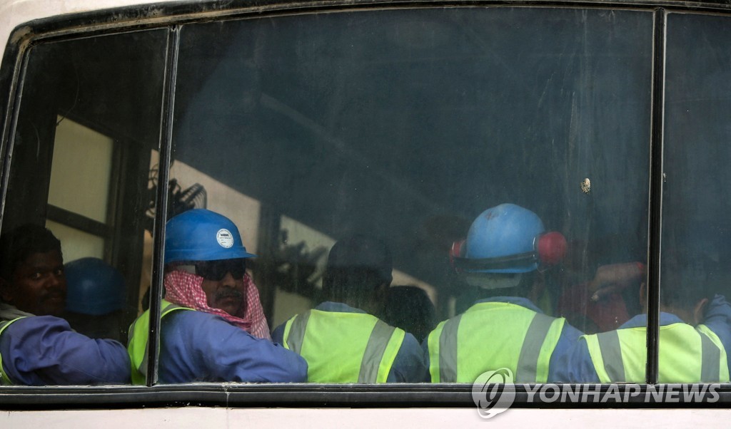 사망 외국인노동자 보상기금 마련 요구에 카타르 "이미 있는데?"