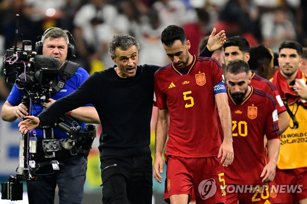 [월드컵] '무승부' 독일 플리크 "자신감 회복"…스페인 엔리케 "아쉬워"